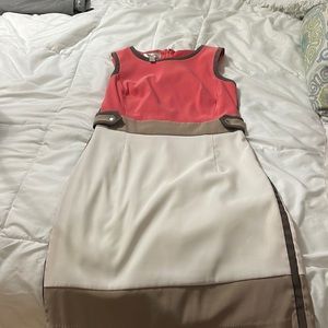 • Multicolored dress barn dress